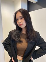 ディーン 栄店(DEAN)&nbsp;ミルクティーベージュダブルカラーインナーカラーケアブリーチ