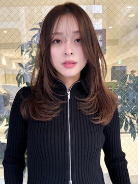 アミリー ひたち野うしく店(Amily) ハイライトバレイヤージュダブルカラーケアブリーチ30代40代