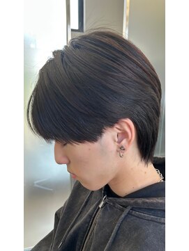 ゴウトゥデイシェアサロン 町田店(GO TODAY SHAiRE SALON) シースルーマッシュ メンズ縮毛矯正【町田メンズカット】