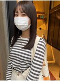 ツヤ髪アッシュブラウン
