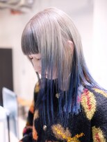 シオン(shion)&nbsp;似合わせカットホワイトブロンドメルティカラー_ba500972