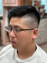 アポロカットステージ 相模大野店&nbsp;アップバング/ツーブロックマッシュ<理容室>[メンズ/相模大野]