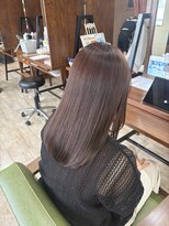 ピンキーウエスト&nbsp;モーヴブラウン/艶カラー/ブラウンカラー