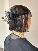 ロカリタ キョウト 千本丸太町店(ROCAReTA kyoto)&nbsp;ふんわり波巻きハーフアップ^_^
