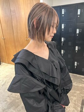 ヘアーブレイス(hair brace) 千葉駅/オリーブグレー/小顔/ココアベージュ