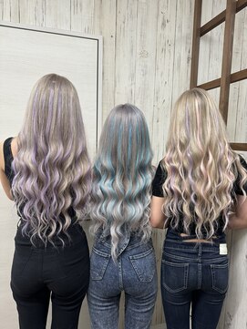 ヘアスタジオワン 藤沢店(HAIR STUDIO ONE) トリプルギャルちゃんズ笑