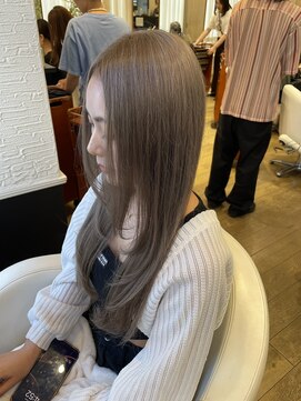 ミルクティー/顔周りレイヤー