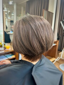 ☆イルミナカラー白髪ぼかし