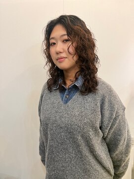 スパイラルパーマ