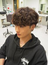 ブレス 西葛西店(BLESS)&nbsp;【青木】シャドウパーマ/メンズパーマ/西葛西メンズパーマ