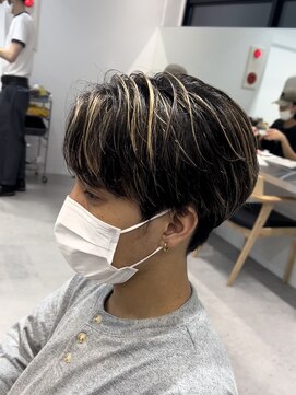 フィフスパーク(fifth PARK) 渋谷フェザーパーマニュアンスパーマルーズパーマfifthメンズ