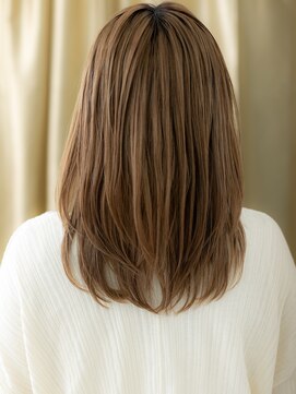 カバーヘア 上尾西口店(COVER HAIR) バレイヤージュカラーミディアムレイヤーカットA7上尾20代30代