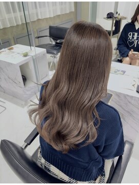 スウィープ(sweep) グレージュ/ベージュ/ブリーチカラー