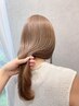 【圧倒的人気】ケアブリーチ＋ダブルカラー＋髪質改善TR ￥17,000