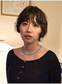 ショートウルフパーマ