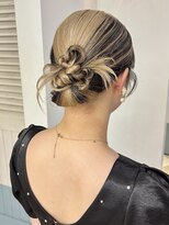 ローネス 銀座(LONESS)&nbsp;カチモリヘア/ヘアセット/ヘアアレンジ /結婚式アレンジ