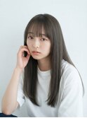 髪質改善/透け感グレージュ/ハイライト