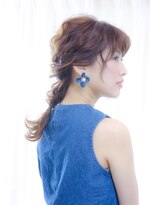 ヘアアンドメイクジップ恵比寿 (Hair＆Make ZIP)&nbsp;お出掛けサマーダウンスタイル　ヘアセット