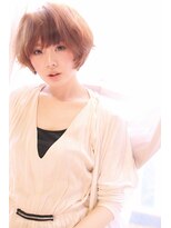 ヘアーアンドアトリエ マール(Hair&Atelier Marl)&nbsp;【Marl】ハイトーンのショートボブ