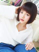ヘア ジュレ ドゥ(hair jurer deux)&nbsp;【ヘアジュレドゥ 花井】 ナチュラルクール☆小顔ショートボブ