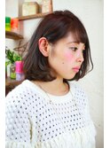【TonukoaRua】スモーキーアッシュのゆるふわボブディ