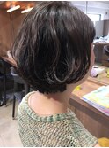 【neolive nico 大井町店】　ニュアンスパーマ　ショートボブ