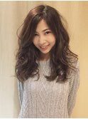 【下北沢＊I'll b hair＊】重めワンレンウェーブ