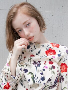 ルティア(Lutia) 切りっぱなしボブ センターパート 小顔☆