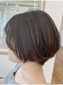 ナチュラルショートボブ