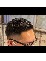 ヘアリゾート エーアイ 原宿(Ai for men) フェード七三　BarBar