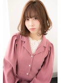 ふんわり小顔ボブ