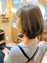 クオン(Quon) 大人かわいいインナーカラーボブ/ハイトーンカラー◎30代40代