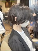 《30代、40代》丸みとくびれショートボブ【大宮】