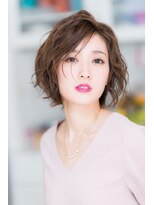ミエル ヘア 新宿(miel hair)&nbsp;〈mielhair新宿〉大人かわいいニュアンスボブ