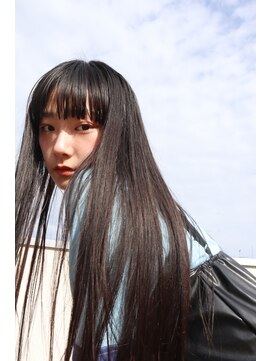 アンドスタイル(&style) 【大名店　江藤】艶髪　ストレート　髪質改善