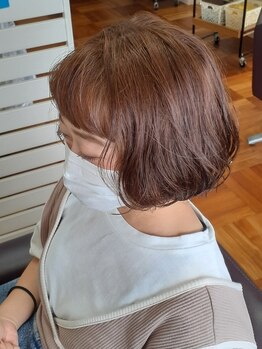 ヘアーメイク グロー(hair make grow)の写真/外国人のような柔らか質感のゆるふわstyleで立体感UP♪忙しい毎日のスタイリングも楽にオシャレに決まる◎