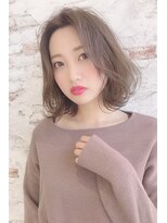 シエル 倉敷店(CIEL) 小顔センター分けボブ