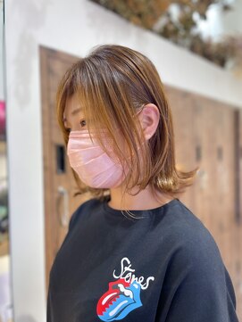 リミックス 南国店(remix) 外ハネベージュ