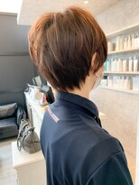 キャアリー(Caary)&nbsp;福山市　丸みショートボブ　ショートヘア人気キャアリーcaary