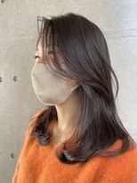 リバレッジ 白金(Leverage) セミロングフェイスレイヤーカット 【白金/目黒】担当 濱口