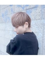 スパイス(SPICE) メロウベージュのマッシュショート
