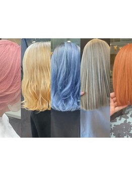 【西田辺すぐ◆】思い通りの透明感をダメージレスに♪ちょこっと見えるインナーカラー大人気☆