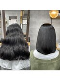 泉中央　泉区　縮毛矯正　新生活　高校生