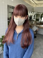 ティティ(TiTi)&nbsp;ブリーチカラー×ピンクベージュ×ペールピンク[TiTi_栗林れい]