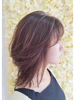 リンク(Link) 【Link】ミディアムレイヤースタイル