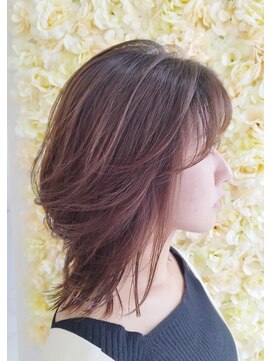 リンク(Link) 【Link】ミディアムレイヤースタイル