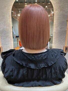 ロンド エスポワール 錦糸町(Lond espoir) グレージュカラーデザインカラーシルキーベージュ韓国ボブ