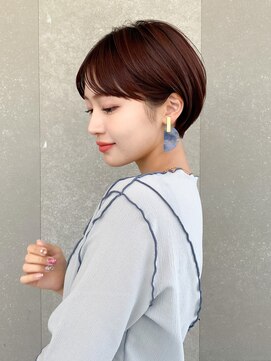 ロンド レグリーズ 立川(Lond leglise) ショート×顔周り×前髪×シルキーベージュ×グレージュカラー