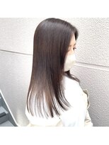 エストアール フクオカ 福岡博多店(est-r. Fukuoka)&nbsp;大人可愛い艶感ヘア
