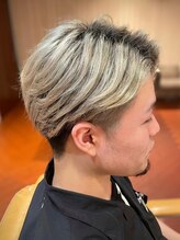 スカイ 亀戸店 (sky) ハイライト/マッシュパーマ/アッシュブラック<理容室>[亀戸]